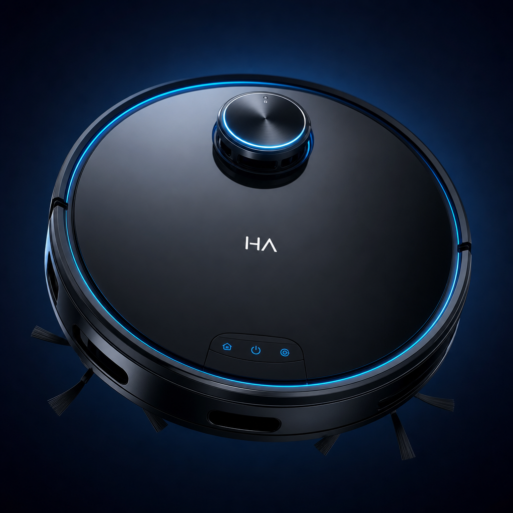 NexusHomes AI robotic vacuum cleaner